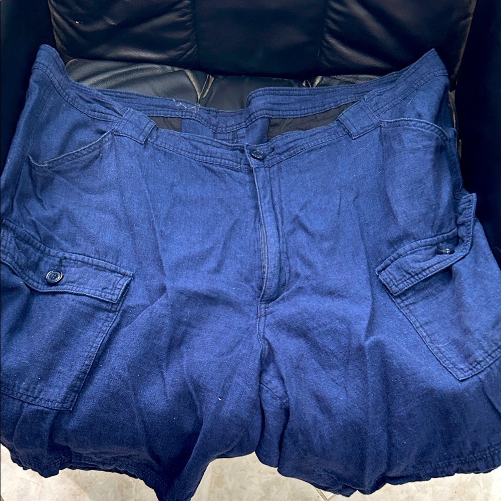 Tasso Elba Linen Blend Shorts    Size 44